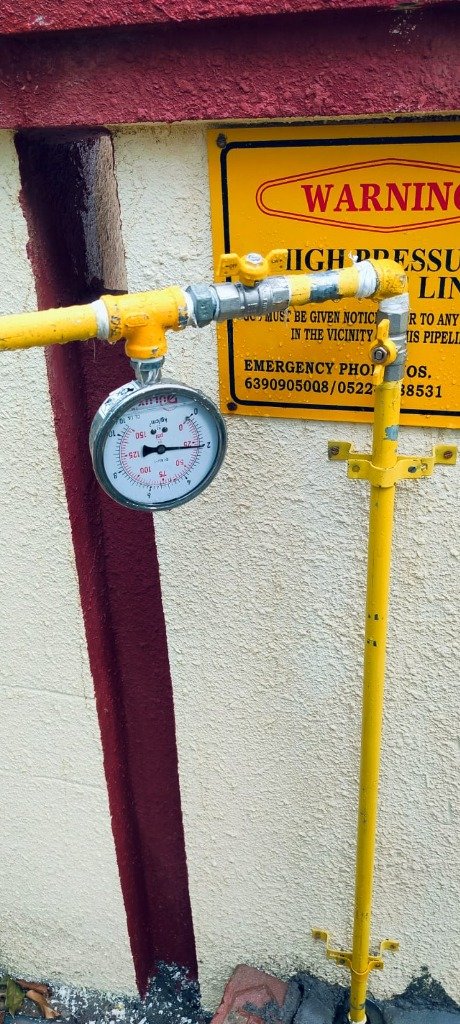 Pressure Testing Setup