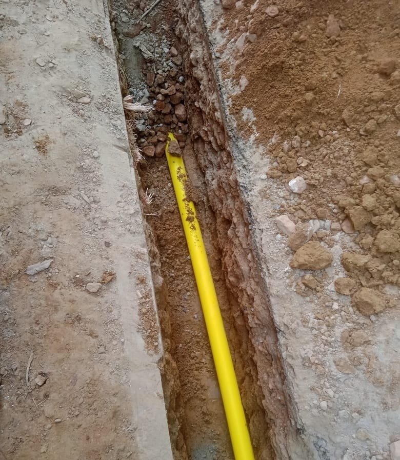 MDPE Site Excavation